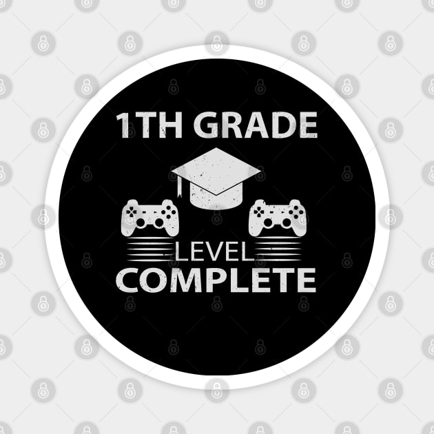 1TH Grade Level Complete Magnet by Hunter_c4 "Click here to uncover more designs"